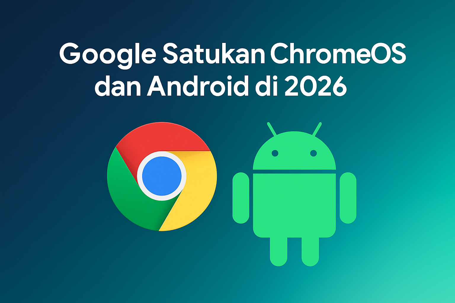 Google Satukan ChromeOS & Android di 2026