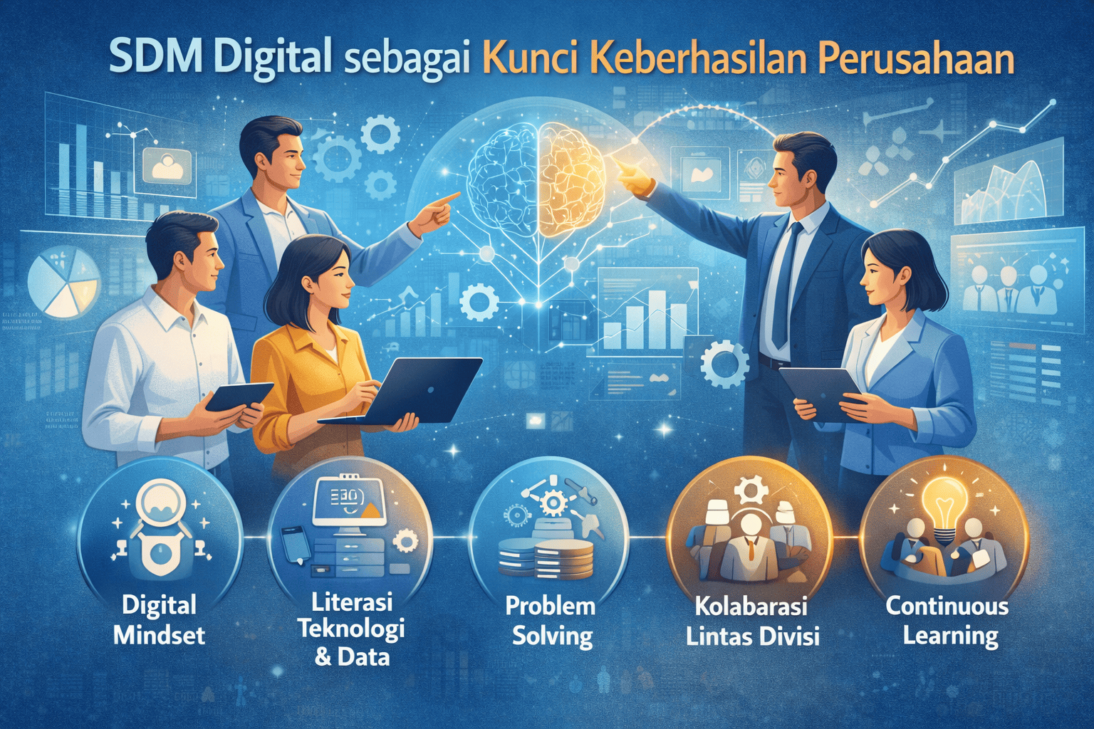 SDM Digital sebagai Kunci Keberhasilan Perusahaan