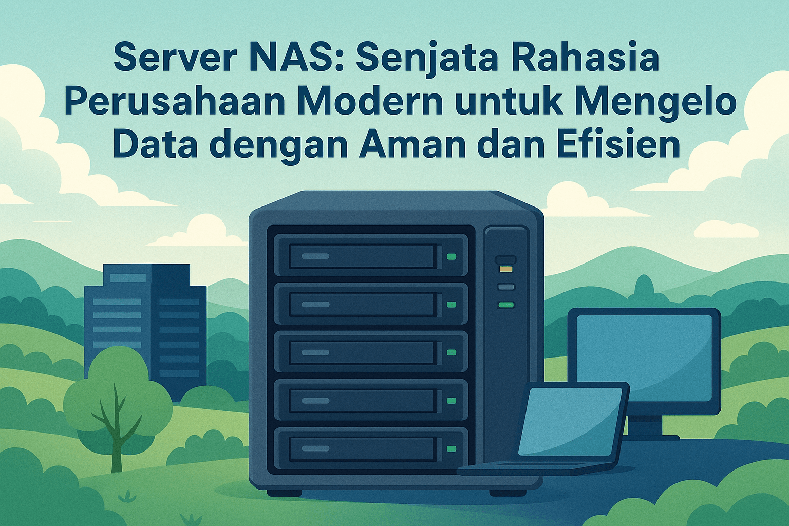 Server NAS: Senjata Rahasia Perusahaan Modern untuk Mengelola Data dengan Aman dan Efisien