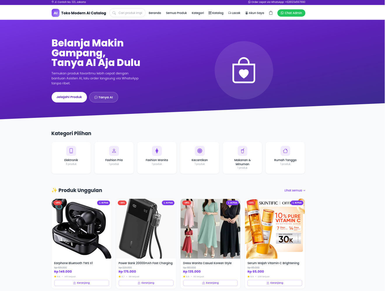 Smart E-Commerce & Store Management System