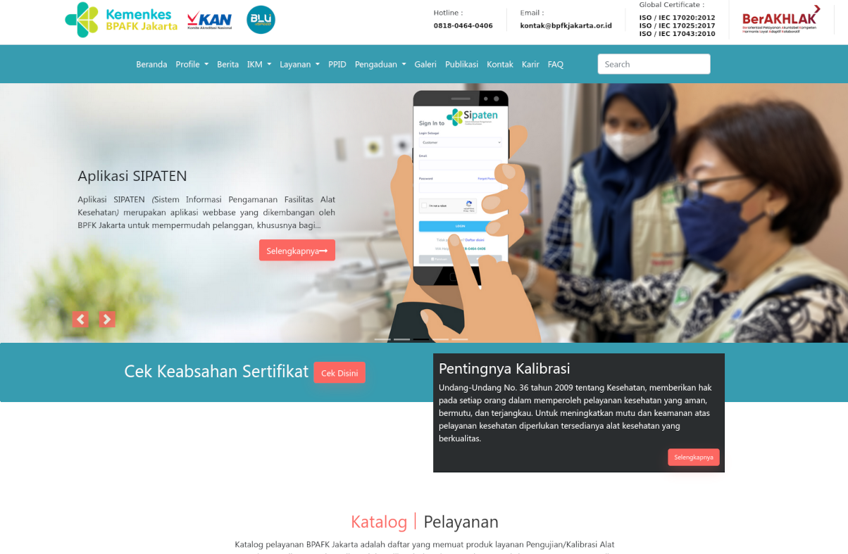  Website Company Profile Instansi