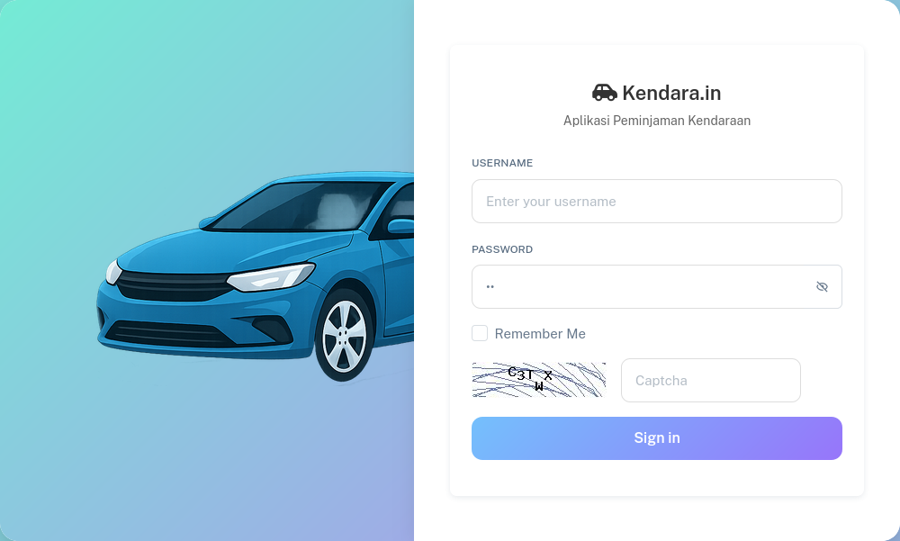 Aplikasi Kendara.in