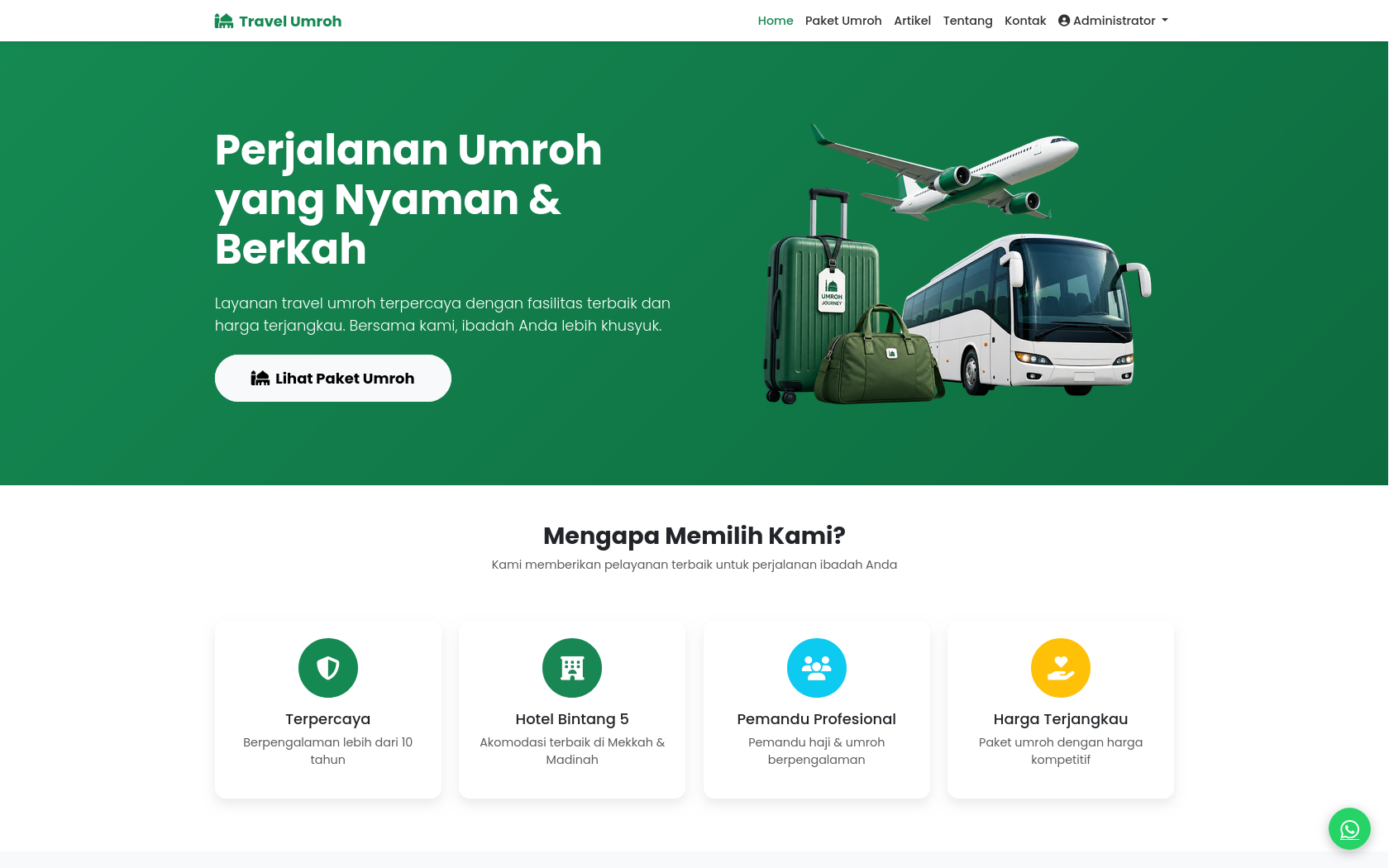 Travel & Umroh Management System 2